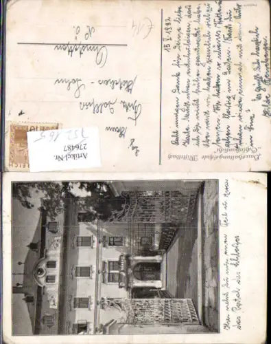 752165 Mistelbach Schloss Portal Haushaltungsschule