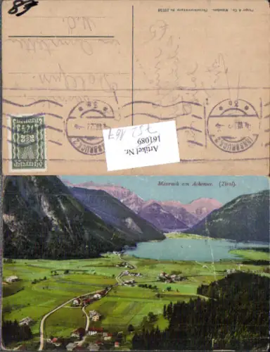 752167 Maurach am Achensee Eben Pertisau pub Purger e Co. 10758