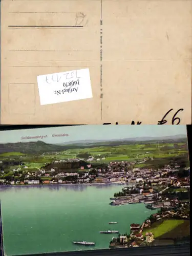 752177 Salzkammergut Gmunden am Traunsee pub Brandt 932