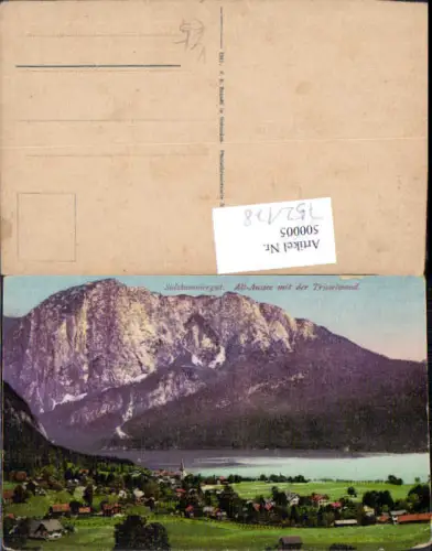 752178 Salzkammergut Alt Aussee Altaussee Trisselwand Brandt 1014