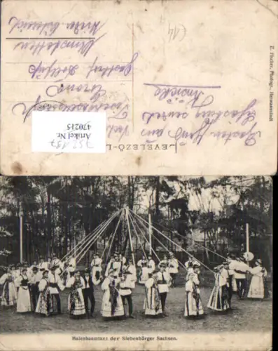 752197 Maienbaumtanz Siebenbürger Sachsen Hermannstadt Sibiu