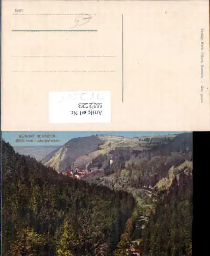 752225 Berneck Ludwigsfelsen Bayreuth Fichtelgebirge