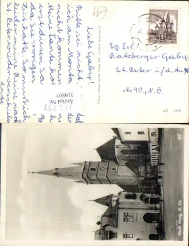 752233 Stadt Haag Kirche Mostviertel