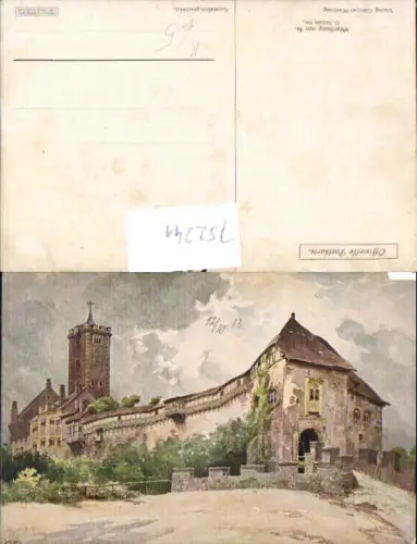 752241 Künstler AK O. Schulz Wartburg Eisenach