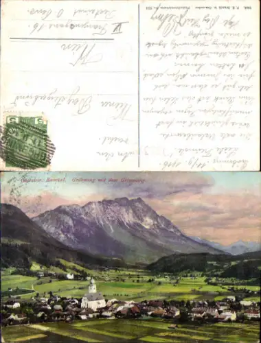 752339 Obersteirisches Ennstal Gröbming Grimming Ennstal pub Brandt 834