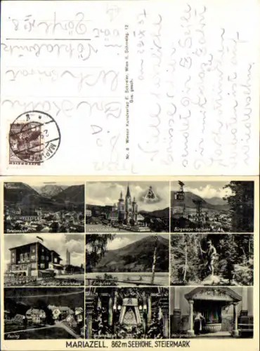 752352 Mariazell Maria Zell gel Vöcklabruck Dörfl