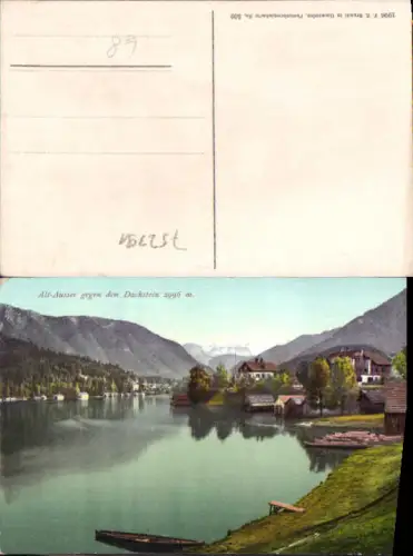 752391 Salzkammergut Alt Aussee Altaussee b. Grundlsee Bad Aussee Brandt 500