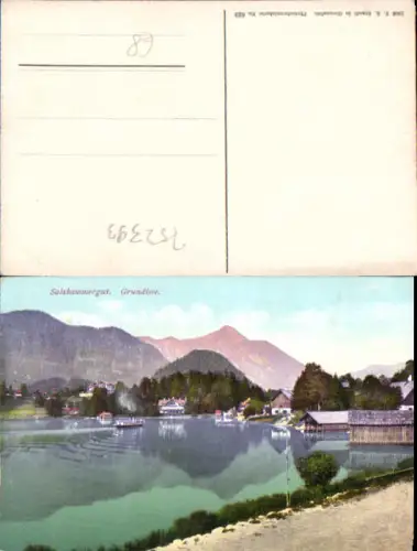 752393 Salzkammergut Grundlsee Bad Aussee Brandt 622