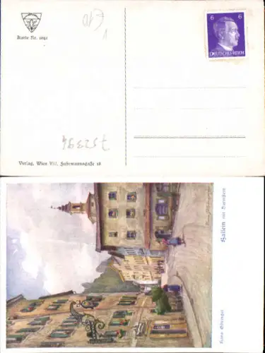 752394 Künstler AK Hans Götzinger Hallein pub Schulverein 1642