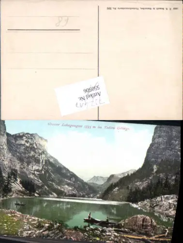 752417 Salzkammergut Grosser Lahngangsee Aussee Gössl Grundlsee Brandt 396