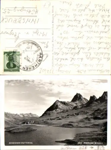 752458 Scheidsee Patteriol Parthenen Partenen Bludenz pub Risch-Lau 3244