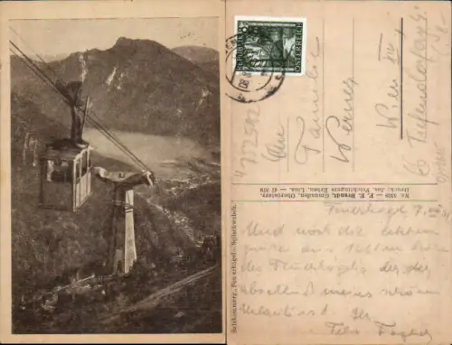 752512 Feuerkogel Seilbahn Ebensee am Traunsee Höllengebirge
