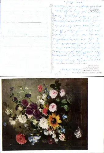 752536 Künstler AK Franz Werner Tamm Blumen