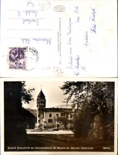 752605 Schloss Graschnitz bei St. Marein im Mürztal