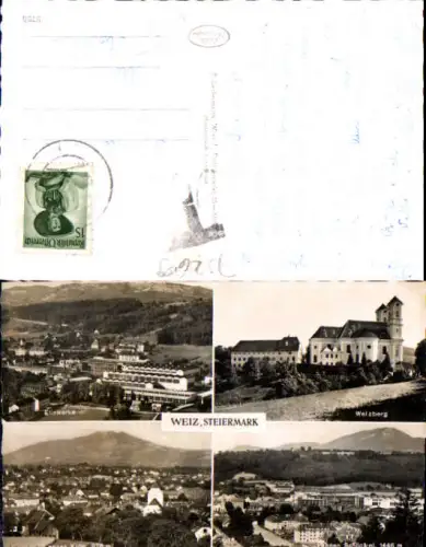 752609 Weiz Steiermark Nachgebühr Stempel