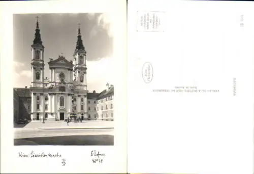 752738 Fotokunst Dr. Defner W 78 Wien Josefstadt Piaristenkirche