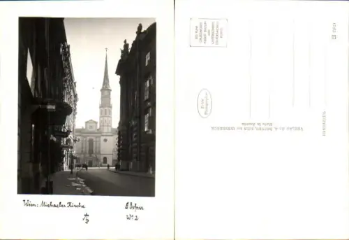752739 Fotokunst Dr. Defner W 2 Wien Michaelerkirche