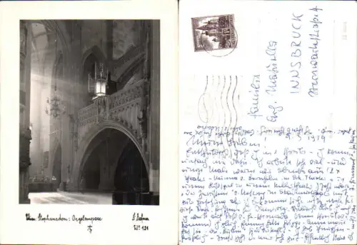 752752 Fotokunst Dr. Defner W 121 Wien Orgel Stephansdom