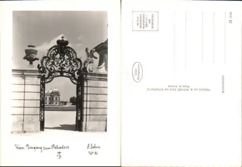 752768 Fotokunst Dr. Defner W 80 Wien Belvedere