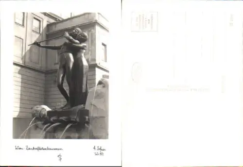 752769 Fotokunst Dr. Defner W 97 Wien Zauberflötenbrunnen Wieden