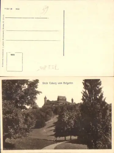 752805 Veste Coburg vom Hofgarten
