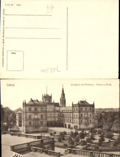 752806 Coburg Schloßplatz Ehrenburg