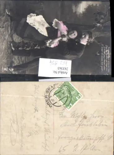 752934 Foto-AK Paar Liebe Stempel Ober-Grafendorf n. St. Pölten