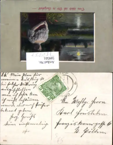 752937 Frau Mond Stempel Ober-Grafendorf n. St. Pölten