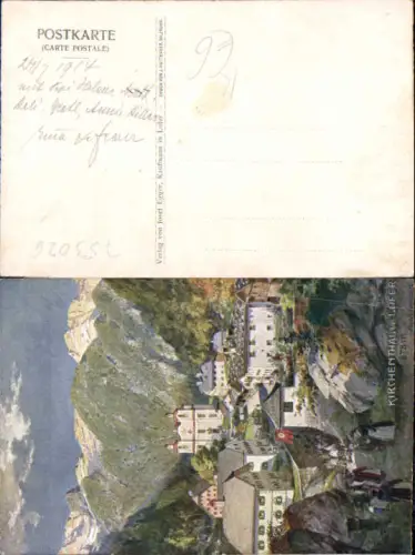 753026 Künstler AK F. Kulstrunk Kirchenthal bei Lofer Unken