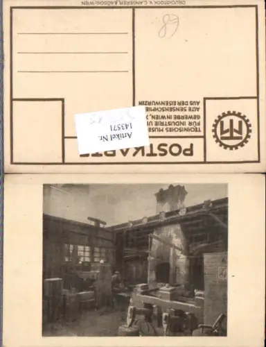 753213 Wien Hietzing Technisches Museum Sensenschmiede Eisenwurzen