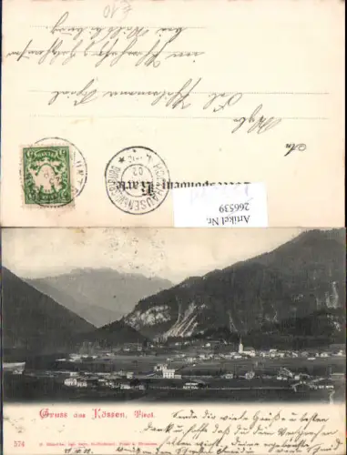 753241 Gruß aus Kössen in Tirol gel Holzhausen Vilsbiburg