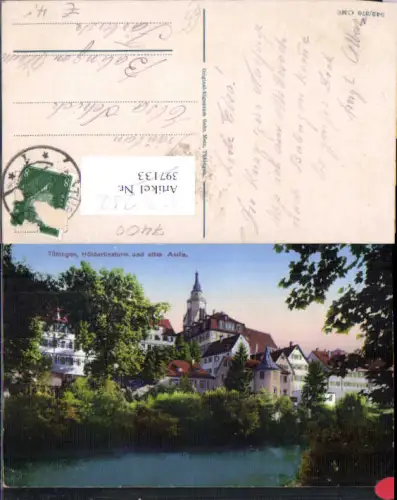 753252 Tübingen am Neckar Hölderlinsturm gel Balingen