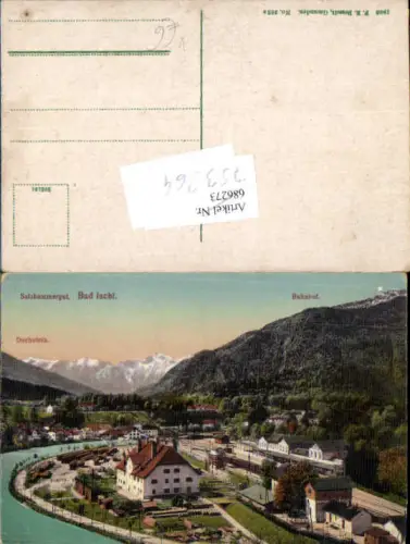 753264 Salzkammergut Bad Ischl Bahnhof pub F.E. Brandt