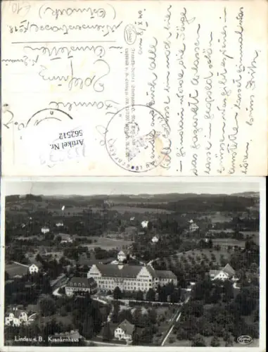 753273 Luftbild Lindau am Bodensee Krankenhaus Hoyern