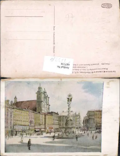 753286 Heimatwerk Oberdonau F. Weidinger Linz an der Donau Hauptplatz