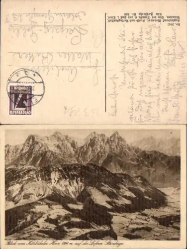 753291 Kitzbühel Tirol Kitzbühler Horn Loferer Steinberge gel Leipzig Gohlis
