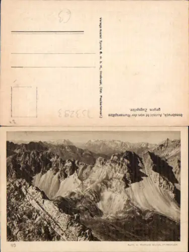 753293 Innsbruck Rum Tirol Rumerspitze Zugspitze