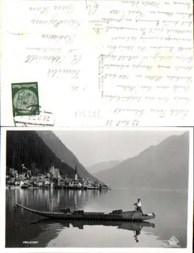 753323 Hallstatt am Hallstättersee Boot Zille gel Rodaun