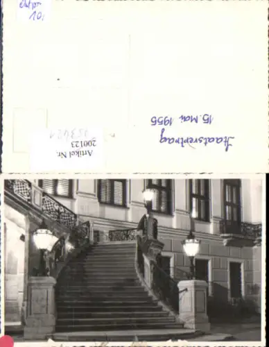 753421 Foto-AK Wien Staatsvertrag 1955 Belvedere