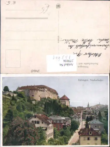 753441 Künstler AK Tübingen am Neckar