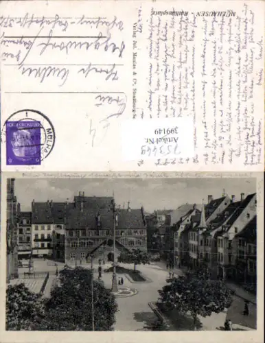753449 Mülhausen Rathausplatz Mulhouse Elsass gel Deggendorf