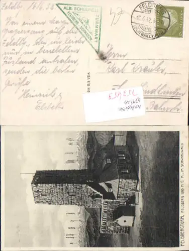 753459 Feldbergturm Feldberg Schwarzwald