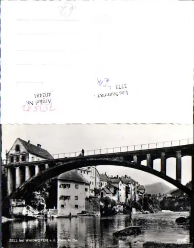 753512 Zell bei Waidhofen an der Ybbs Brücke