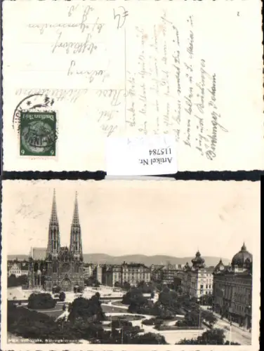 753594 Wien Alsergrund Votivkirche Währingerstraße gel Ohlsdorf Gmunden Föding