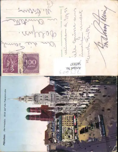 753603 München Marienplatz Frauenkirche