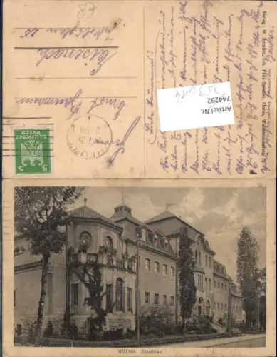 753614 Gotha Thüringen Stadtbad