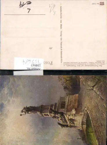 753684 Künstler AK Nicolai Astudin Niederwalddenkmal Nationaldenkmal
