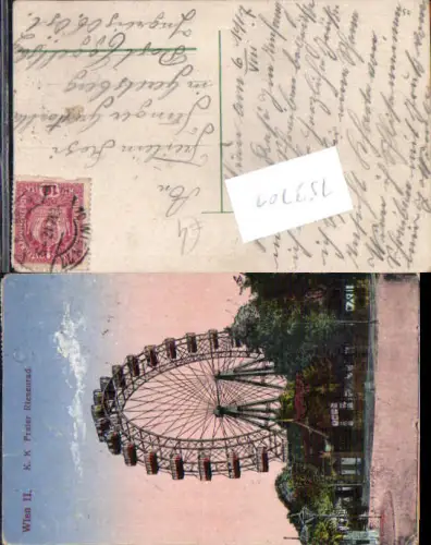 753701 Wien Leopoldstadt K.K. Prater Riesenrad gel Geretsberg Eggelsberg