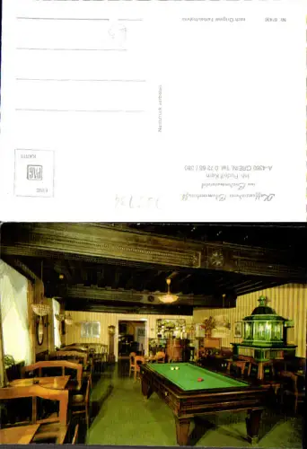 753734 Grein an der Donau Kaffeesiederei Kern Billard Billardtisch