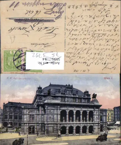 753792 Wien K.K. Hofoperntheater Theater pub Ledermann